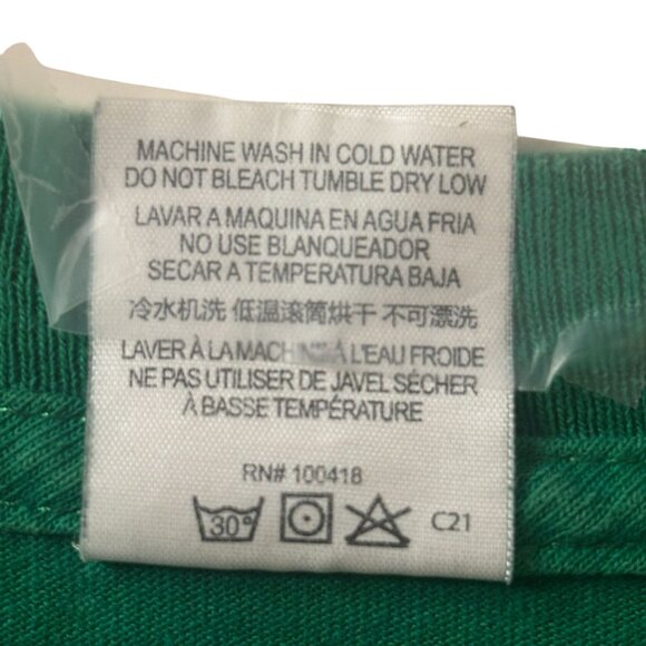 Pro Club Green Shark Logo San Jose T-Shirt 2XL 100% Cotton - Picture 4 of 4